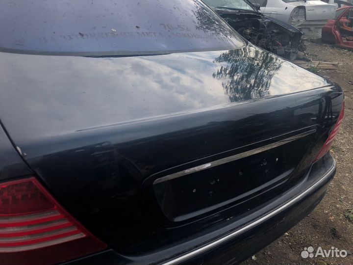 Крышка багажника Mercedes Benz S Class W220 4.3