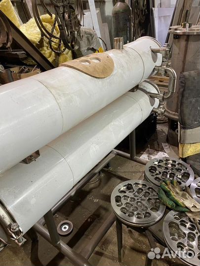 Трубчатый пастеризатор 5000 л/ч в наличии