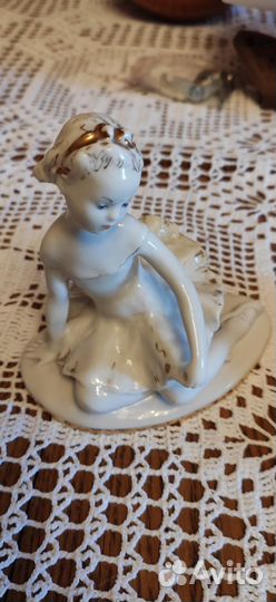 Фарфоровые статуэтки балерина лфз