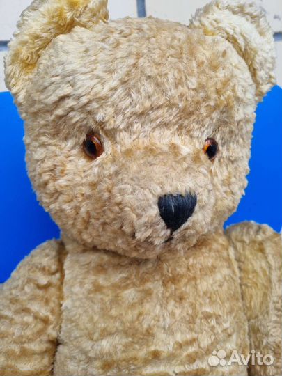 Плюшевый медведь СССР ГДР винтаж