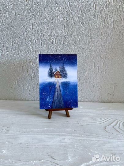 Открытки (акварель)