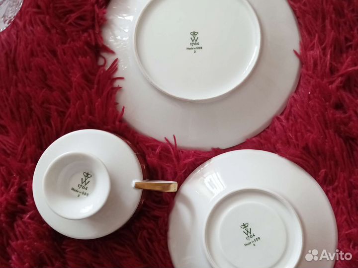 Новая чайная пара ГДР 1764