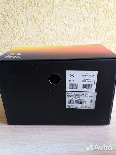 Маска, горнолыжные очки Anon M1 FW