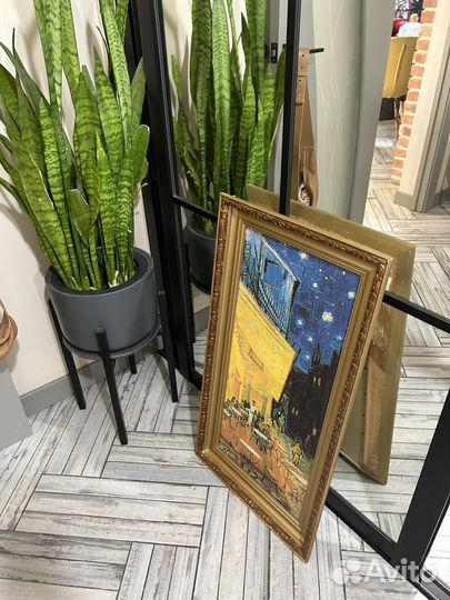 Картина в раме репродукция Ван Гог