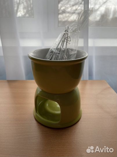 Фондюшница, набор для фондю, керамика