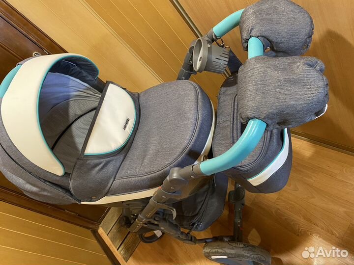 Коляска adamex carbon 3 в 1