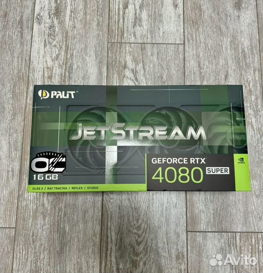 Palit rtx 4080 super jetstream (новая)