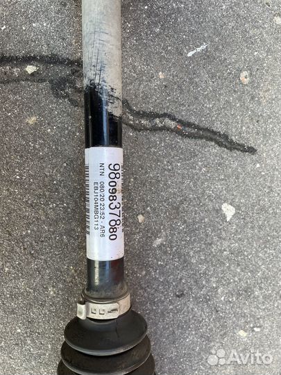 Левый привод в сборе пежо эксперт 2020 года