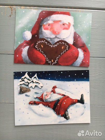 Открытки чистые иностранные ретро СССР европа