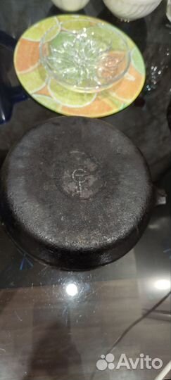 Сковорода чугунная СССР, клеймо Станколит