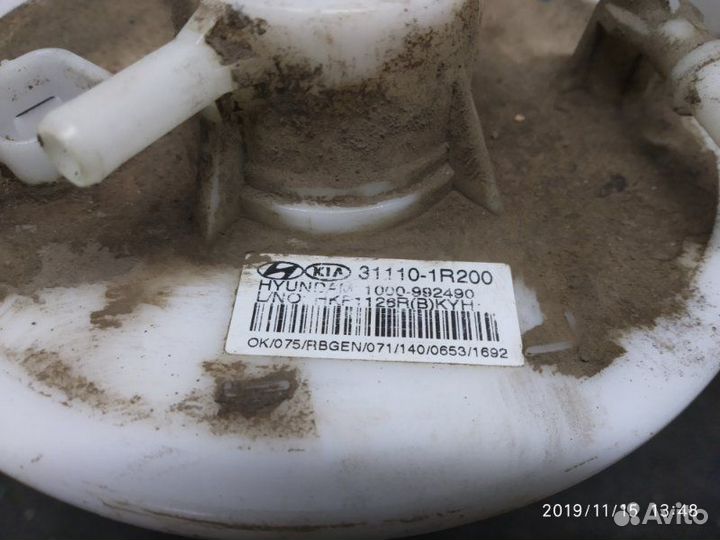 Топливный насос Hyundai Solaris седан G4FA 2013