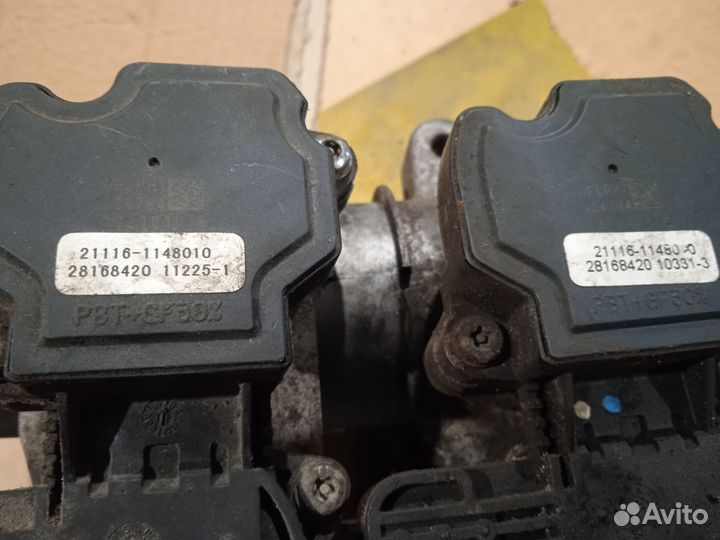 Дроссель Е-газ калина,приора, шевроле нива