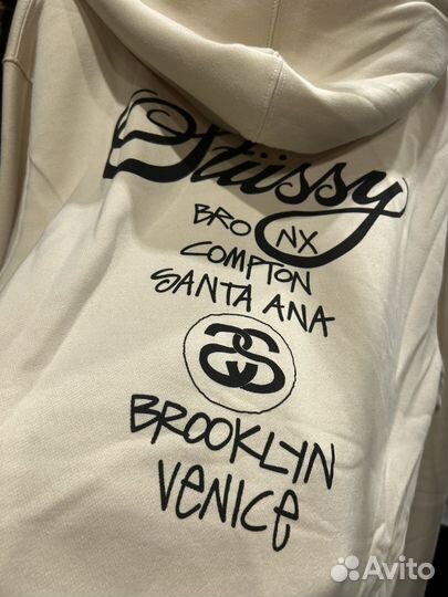 Зип худи Stussy оригинал