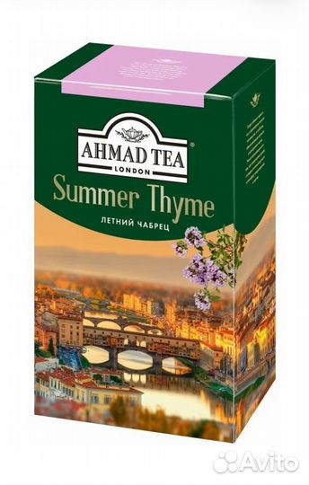 Чай черный Ahmad Tea с чабрецом листовой 100 г