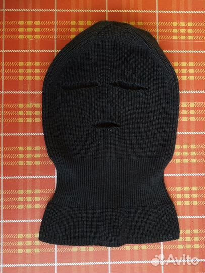 Балаклава теплая вязанная мужская женская маска