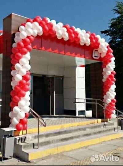 Арка из шаров. Шарики на открытие. Санкт-Петербург