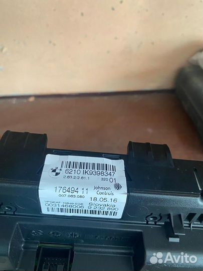 Щиток прибора на х4 f26 2016 г