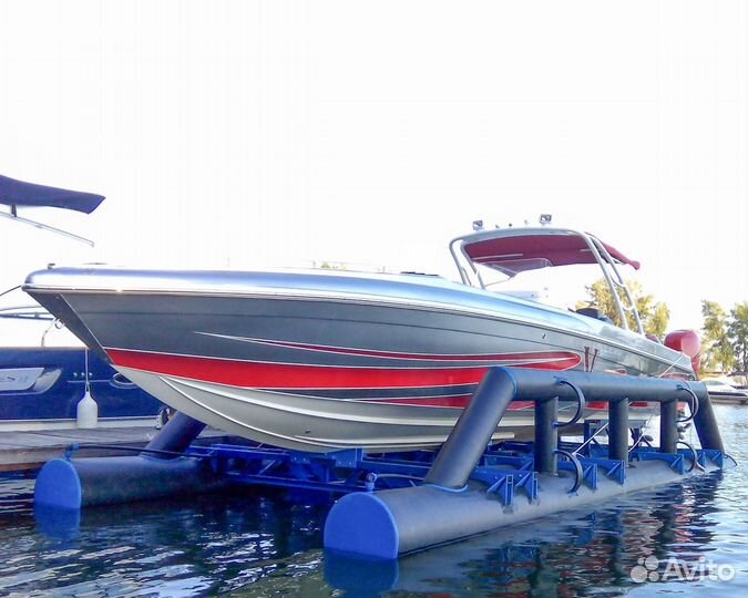 Понтон судоподъемник для катера (плавучий док) (м)