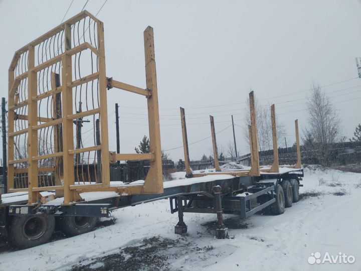 Полуприцеп лесовоз (сортиментовоз) МАЗ МАЗ-998640, 2013