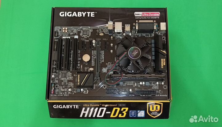 Материнская плата Gigabyte H110-D3