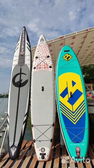 Sup доска надувная Shark 12.6x30