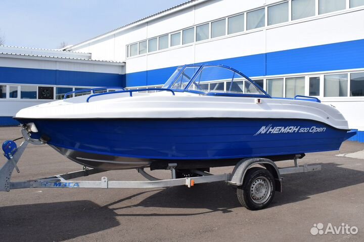 Новый катер Неман 500 Open комбинированный