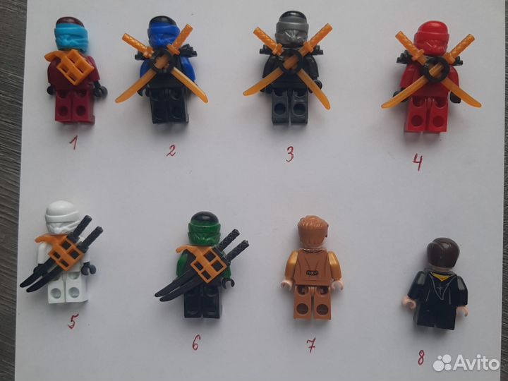 Lego минифигурки