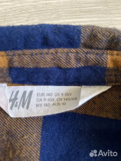 Рубашки zara, H&M на мальчика, размер 140