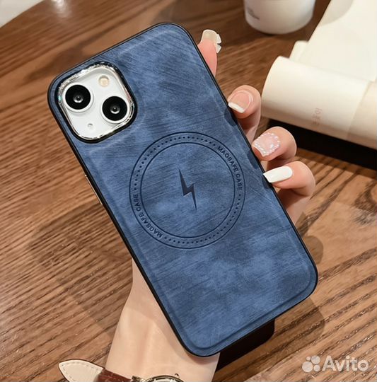 Чехол кожа Magsafe iPhone 14 Pro Max