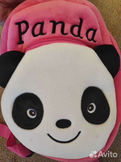 Детский рюкзак, панда