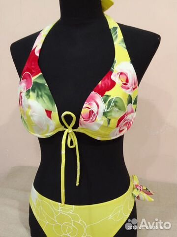 Купальник плюс 2 парэо