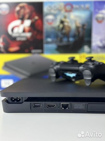 Sony PlayStation 4 Slim 1Tb (Коробка/2208B)