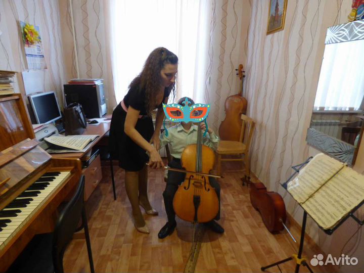 Уроки игры на виолончели