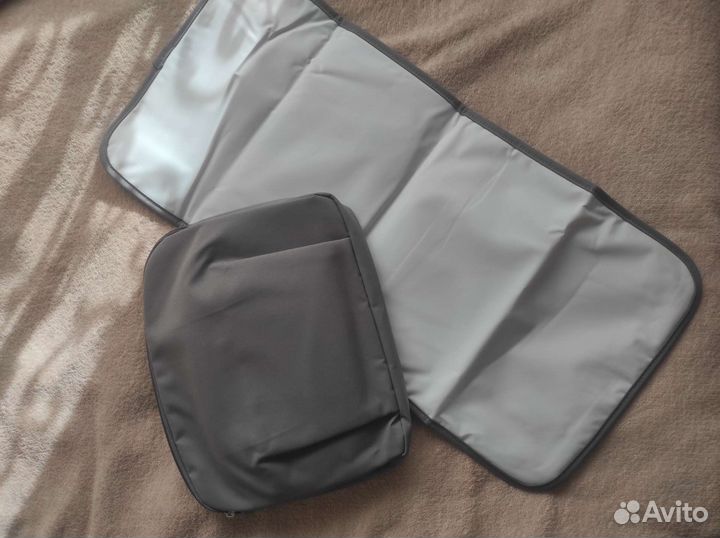 Коврик для коляски с сумочкой