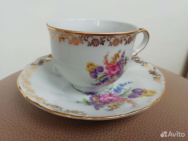 Чашка с блюдцем