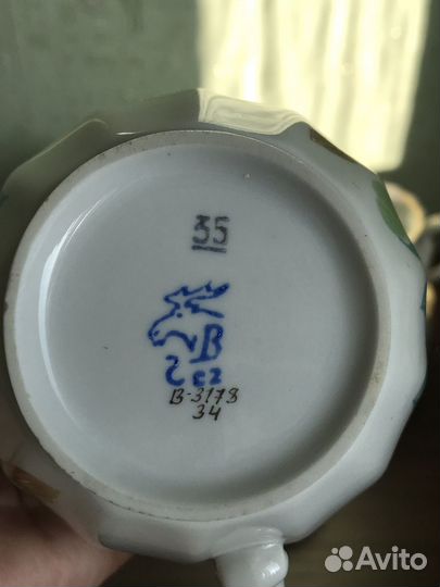 Фарфоровый чайный сервиз Дулево