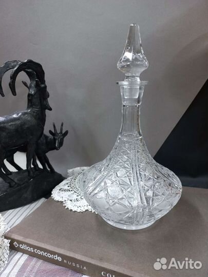Графин хрустальный СССР