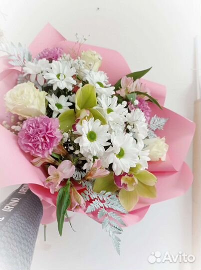 Букет цветов, красивый нежный букет