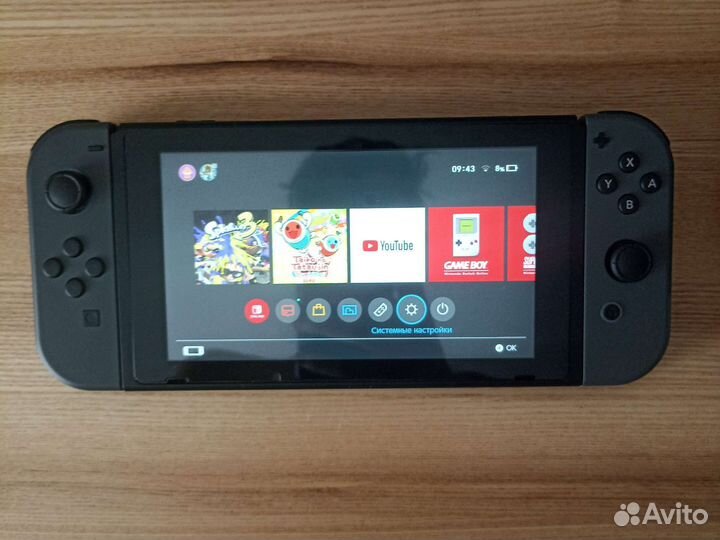 Игровая приставка nintendo switch Rev2 б/у