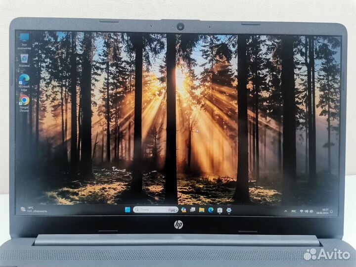 HP 15s - 2023 г- 4 ядра / ssd 256 / 4Гб