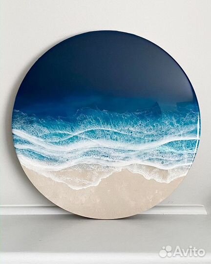 Картина эпоксидной смолой