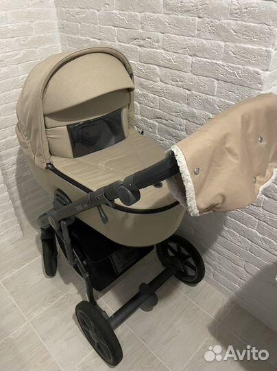 Коляска 2 в 1 Roan Bass Next Nougat