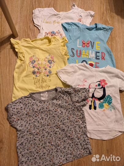 Летние вещи для девочки 80