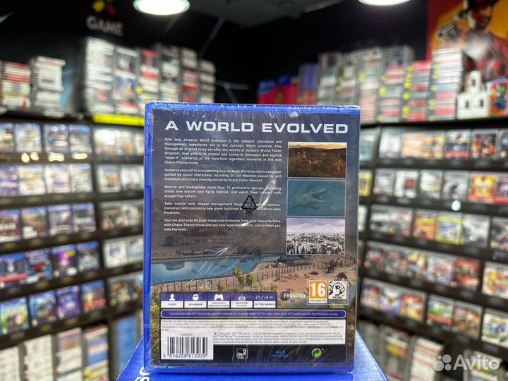 Игры для PS4: Jurassic World Evolution 2