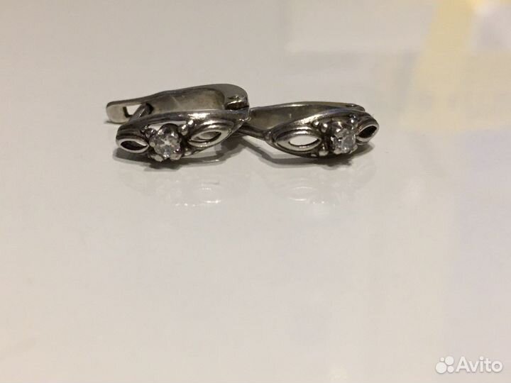 Серебряные серьги