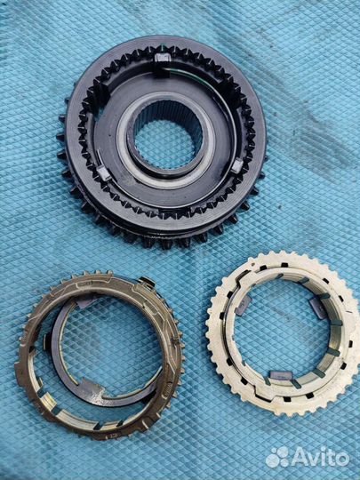 Муфта 1/2 передачи 5ст МКПП шкода фольксваген
