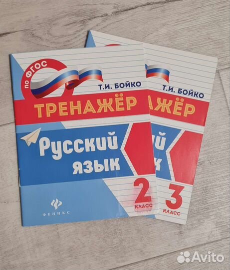 Тренажёр русский язык 2, 3 класс