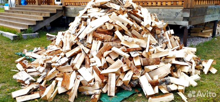 Дрова колотые