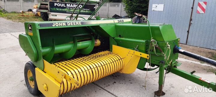 Пресс-подборщик John Deere 349, 2010