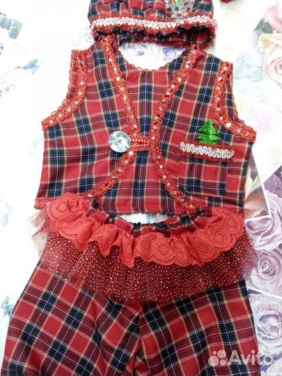 Детский новогодний костюм 98-100 р-р